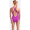 Купальник закрытый для девочек Arena MULTI COLOURS SWIMSUIT V BACK розовый, оранжевый (для детей)