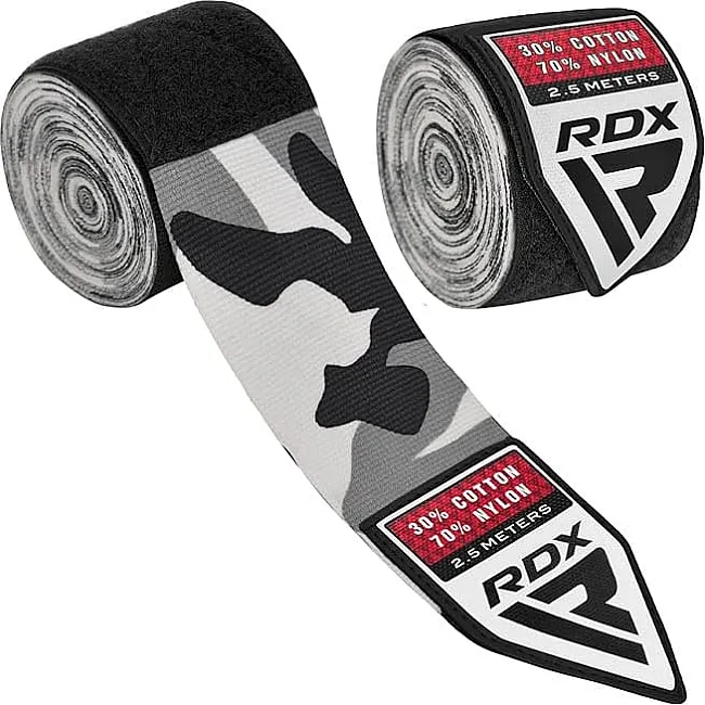 Бинты RDX HAND WRAPS 2.5 METER серый (для детей) 2,5 м