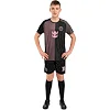 Футбольная форма детская с символикой клуба INTER MIAMI MESSI 10 гостевая 2026 SP-SPORT CO-7359 (Черный-розовый)