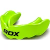 Капа RDX MOUTH GUNDER ARMOURRD ADULT черный, зеленый One Size
