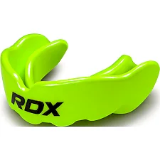 Капа RDX MOUTH GUNDER ARMOURRD ADULT черный, зеленый One Size