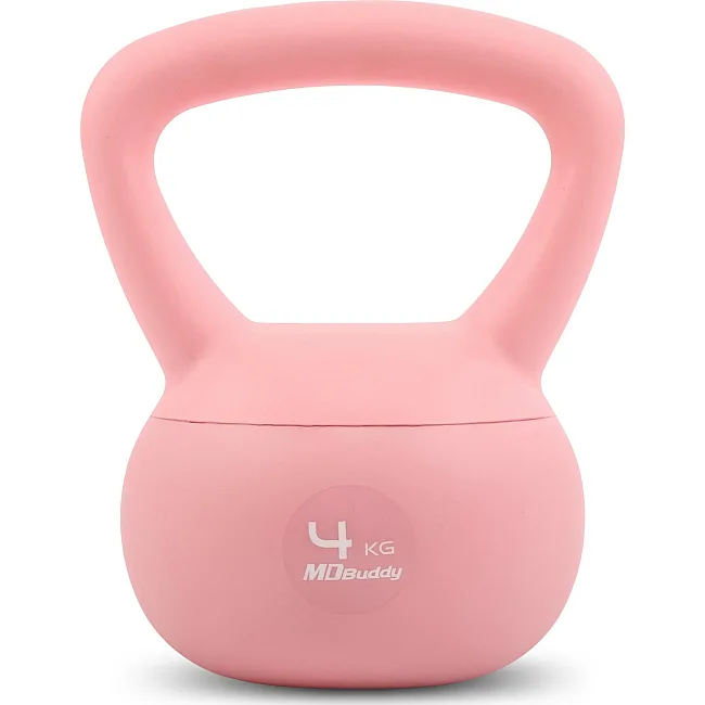 Гиря м'яка MDbuddy SOFT KETTLEBELL TA-7039-4 (Рожевий)