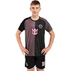 Футбольная форма детская с символикой клуба INTER MIAMI MESSI 10 гостевая 2026 SP-SPORT CO-7359 (Черный-розовый)