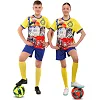 Дитяча футбольна форма RONALDO 7 SP-SPORT CO-7364 (Жовтий-синій)