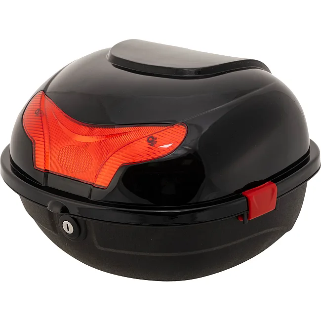 Центральный кофр для мотоцикла багажник задний SP-SPORT MS-5787 (Черный-красный)
