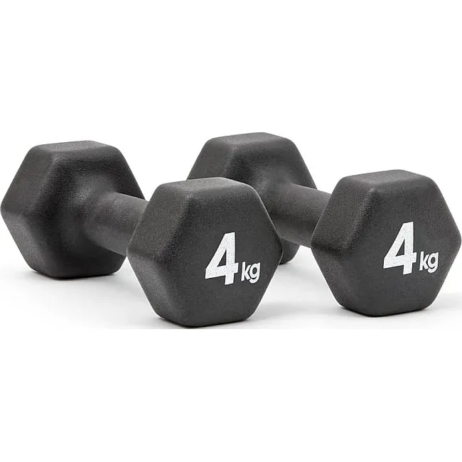 Гантели ADIDAS Dumbbells черный 4 кг