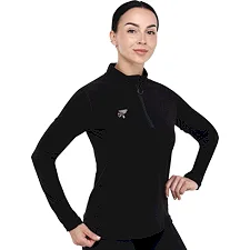 Спортивная кофта женская на молнии флисовая JOMA EXPLORER 902909-100 (Черный)
