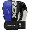 Тренувальні рукавиці RDX GRAPPLING GLOVES REX T6 PLUS чорний, синій, білий