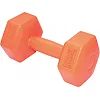 Гантель композитный POWERPLAY 4124 Hercules 1 кг. Оранжевая (1 шт.)