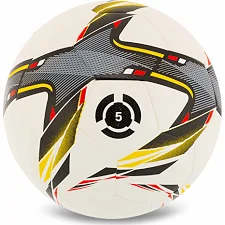 Футбольный мяч SP-SPORT FB-4992 №5 PU (Белый-желтый)