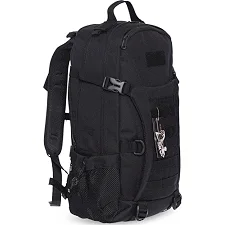 Штурмовой тактический рюкзак трехдневный SILVER KNIGHT TY-9396 49х27х18см 24л (Черный)