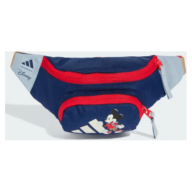 Сумка на пояс Adidas LK DY MM BUMBAG 2L синій, сірий, червоний Діт 6х28х13 см