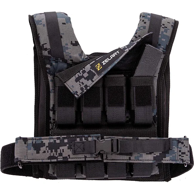 Утяжелительный жилет
 с регулируемым весом ZELART
 WEIGTH VEST TA-7817-16 вес-1-16кг