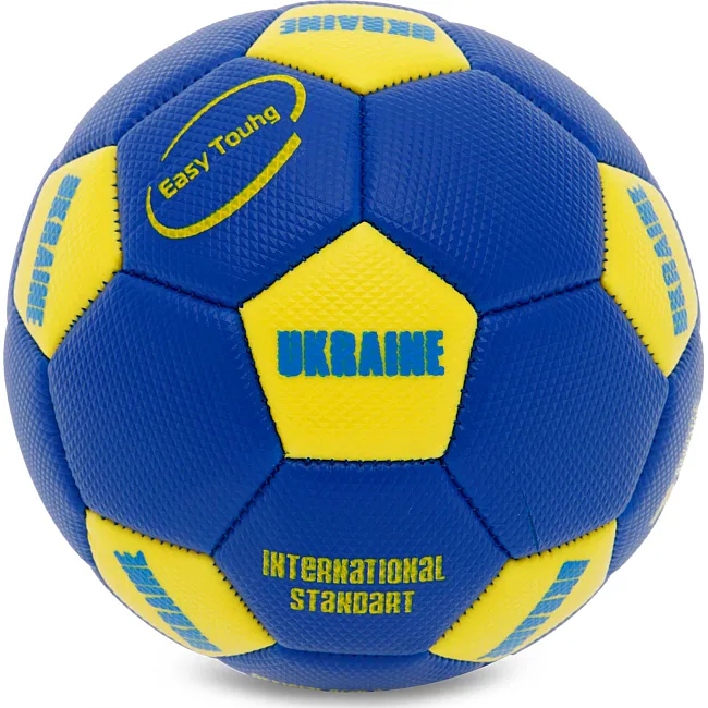 Распродажа! Сувенирный футбольный мяч UKRAINE International Standart FB-9310 №2 PU (Синий)