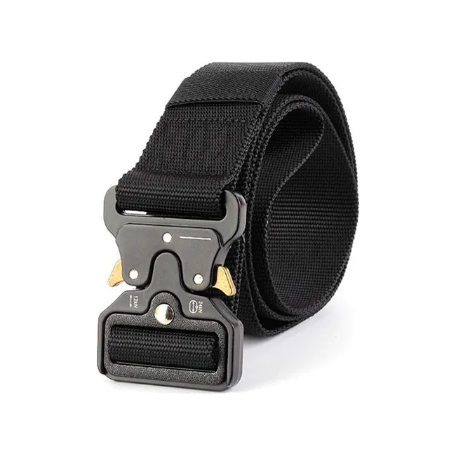 Тактический ремень SP-SPORT Tactical Belt TY-6841 120x3,5см (Черный)