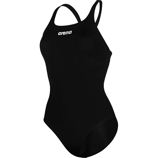 Купальник закрытый для женщин Arena WOMEN'S TEAM SWIMSUIT SWIM PRO черный, белый