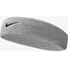 Пов'язка на голову Nike SWOOSH HEADBAND сірий OSFM