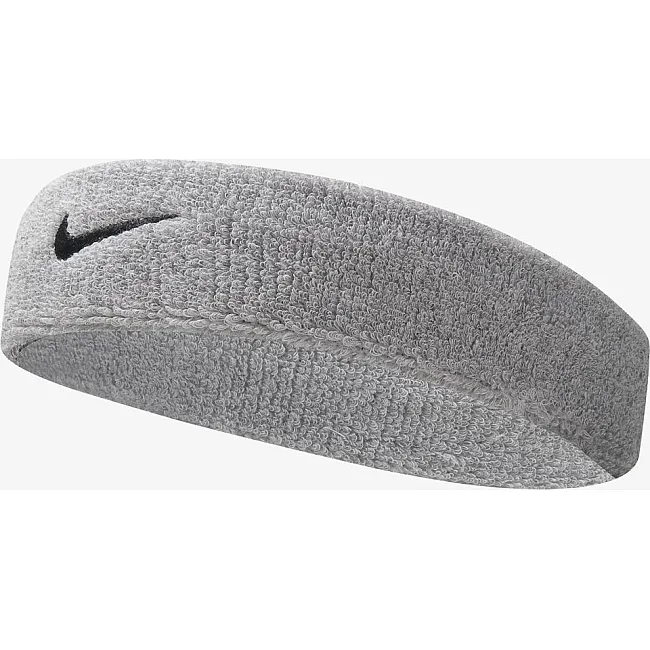 Пов'язка на голову Nike SWOOSH HEADBAND сірий OSFM