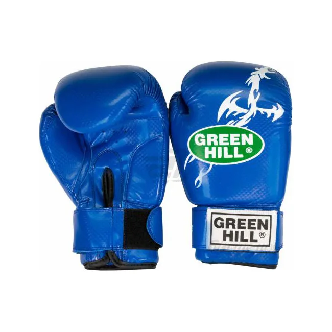Боксерські рукавички Green Hill Dragon (Синій)