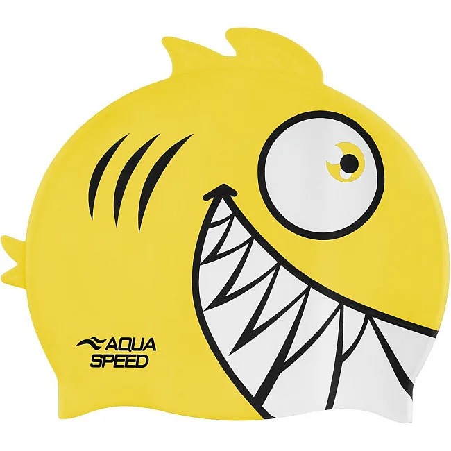 Детская шапочка для плавания Aqua Speed ZOO Pirana 9700