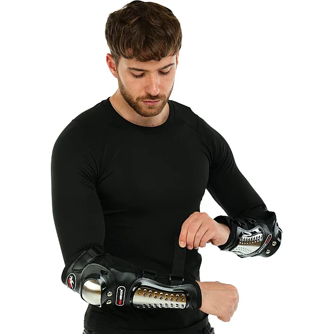 Комплект мотозащиты наколенники и налокотники SP-SPORT
 MAD RACING HG-01