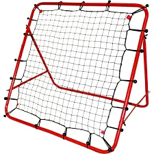 Сетка тренировочная для футбола Enero Rebounder 100 х 100 см, красно-черная