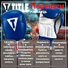 Боксерские перчатки TITLE Classic Pro Style 3.0 Blue/White (капа в комплекте)