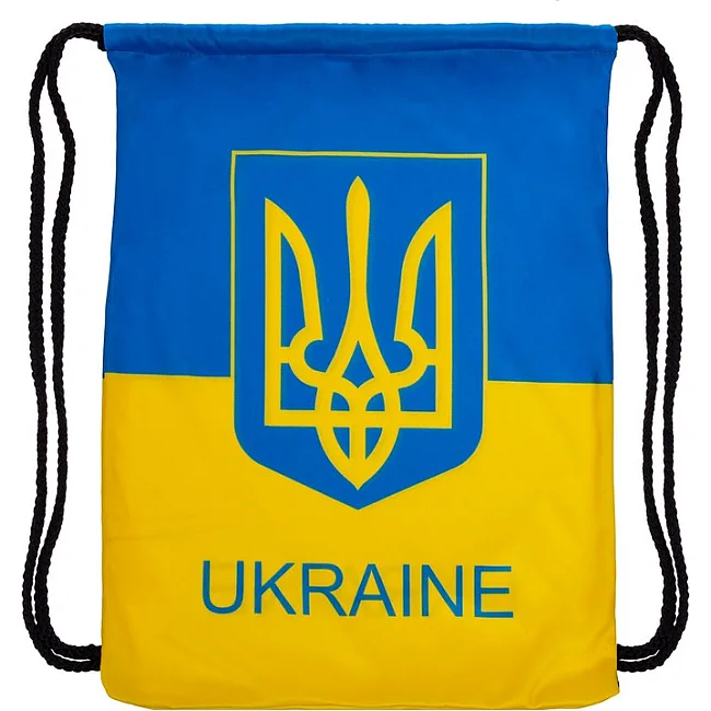 Рюкзак-мешок спортивный
 SP-SPORT
 UKRAINE GA-4433-UKR 37х46см
