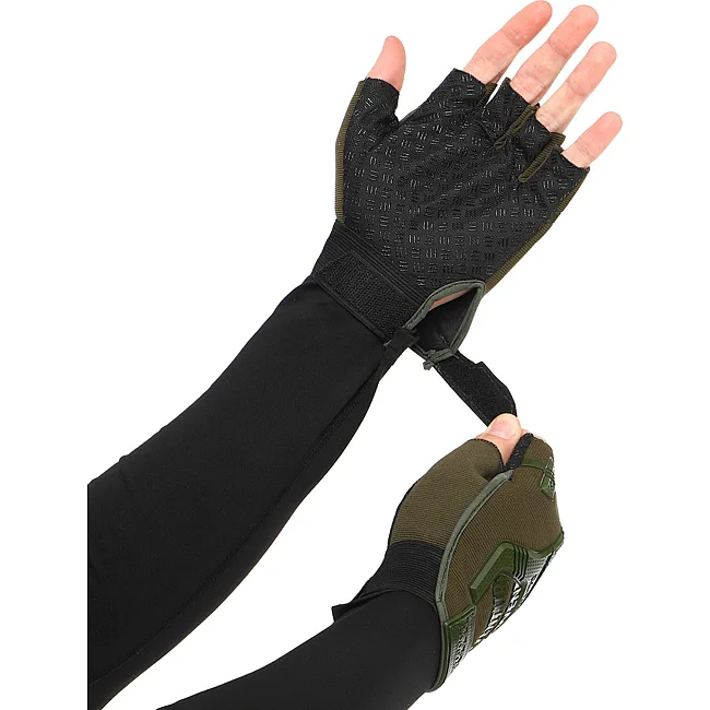 Тактические перчатки
 без пальцев
 ADVENTURE BC-4926 (Оливковый)