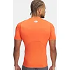 Мужская футболка компрессионная UNDER ARMOUR HG Armour Comp SS оранжевый