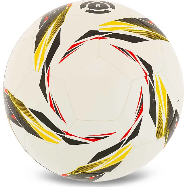 Футбольний м'яч
 SP-SPORT
 FB-4992 №5 PU (Білий-жовтий)