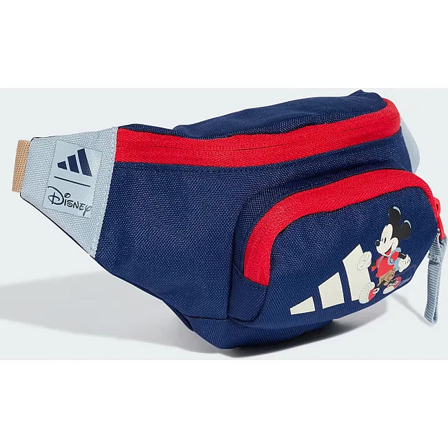 Сумка на пояс Adidas LK DY MM BUMBAG 2L синій, сірий, червоний Діт 6х28х13 см