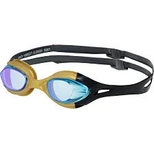 Очки для плавания юниорские радужные линзы MADWAVE ROCKET RAINBOW JUNIOR M043009 (Золотой-черный)