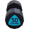 Гантели профессиональные
 с полиуретановым покрытием LiveUp LP8003-50 2шт по 50кг