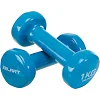 Гантели для фитнеса виниловые ZELART Beauty TA-5225-1 2шт 1кг (Голубой)