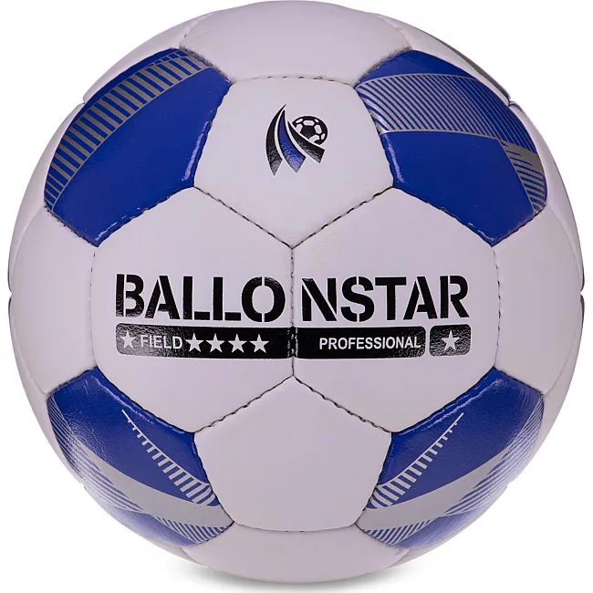 Футбольный мяч
 HYBRID BALLONSTAR FB-3132 №5 PU (Белый-синий)