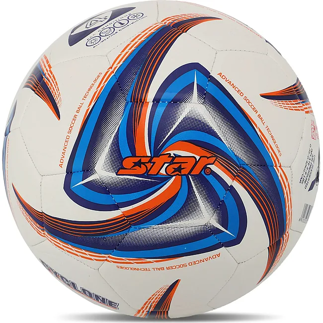 Футбольний м'яч SELECT
AR CYCLONE SB8674 №4 PU (Білий-синій-оранжевий)