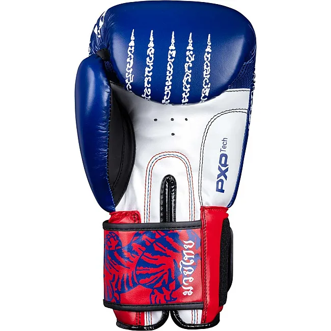 Боксерские перчатки Phantom Muay Thai Blue (капа в подарок)