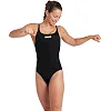 Купальник закрытый для женщин Arena WOMEN'S TEAM SWIMSUIT SWIM PRO черный, белый