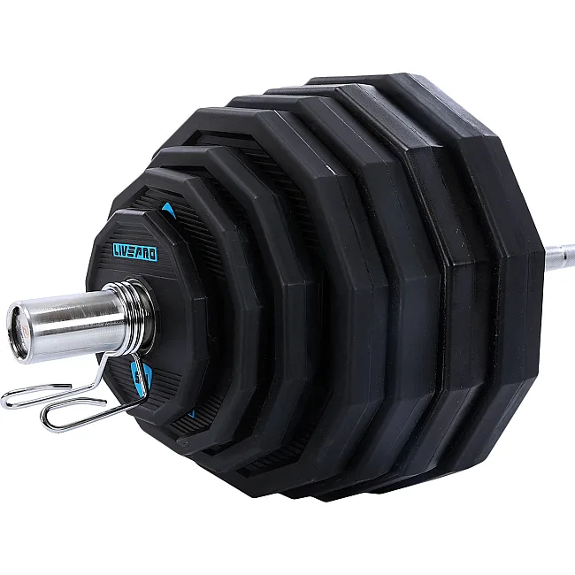Блины диски полиуретановые 2 Handle металлическая втулка LiveUp LP8023-2_5 ø51мм 2,5кг