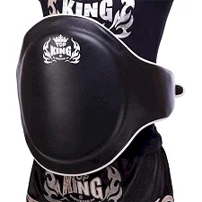 Защита живота тренера для отработки ударов кожаный TOP KING Professional TKBPPB