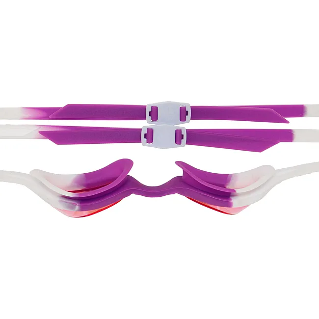 Окуляри для плавання райдужні юніорські лінзи MADWAVE
 ROCKET RAINBOW JUNIOR M043009 (Золотий-чорний)