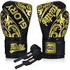 Боксерские перчатки Fairtex BGVG2 Velcro Black (бинты в комплекте)