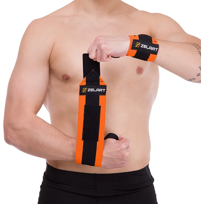 Кистевые бинты
 STRENGTH WRIST WRAPS ZELART
 TA-7807 2штуки
 7,5x30см