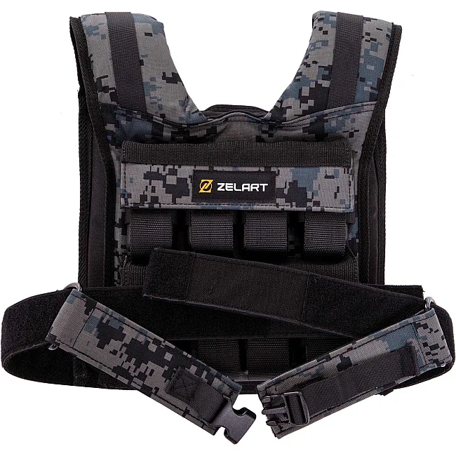Утяжелительный жилет
 с регулируемым весом ZELART
 WEIGTH VEST TA-7817-16 вес-1-16кг