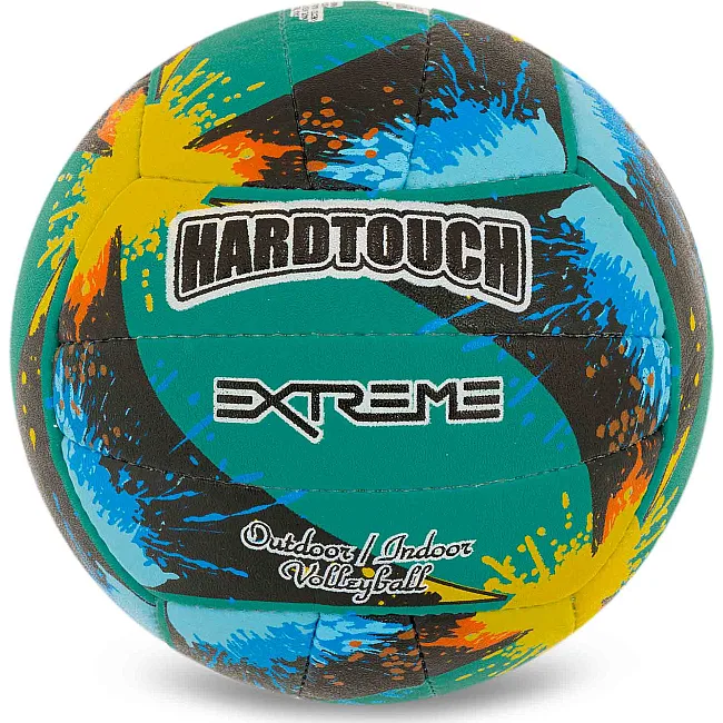 Волейбольный мяч HARD TOUCH VB-7978 №5 PU (Бирюзовый-черный)