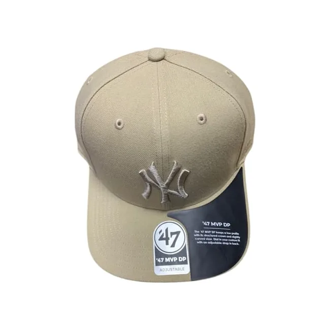 Кепка MVP 47 Brand NEW YORK YANKEES COLD ZONE DP бежевый
