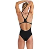 Купальник закрытый для женщин Arena WOMEN'S TEAM SWIMSUIT SWIM PRO черный, белый