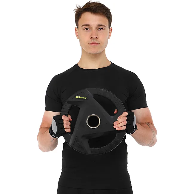Блин для штанги обрезиненный
 MD Buddy TA-9649-10 51мм 10кг