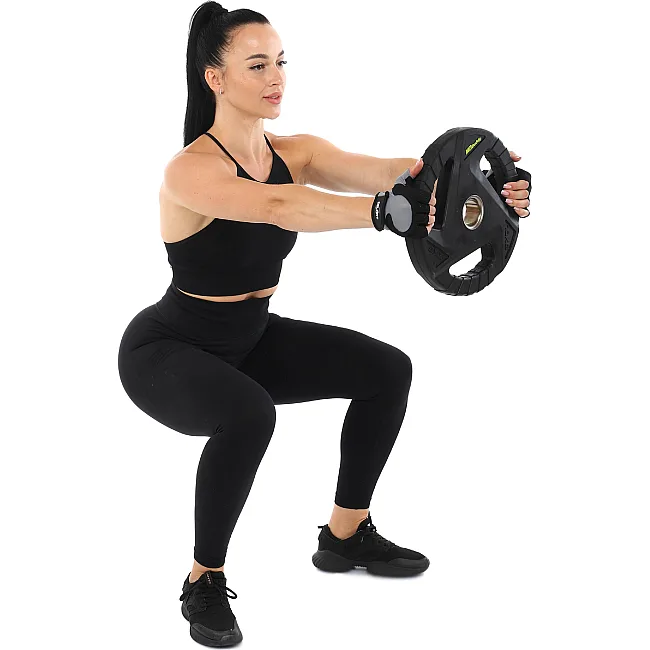 Блин для штанги обрезиненный
 MD Buddy TA-9649-10 51мм 10кг